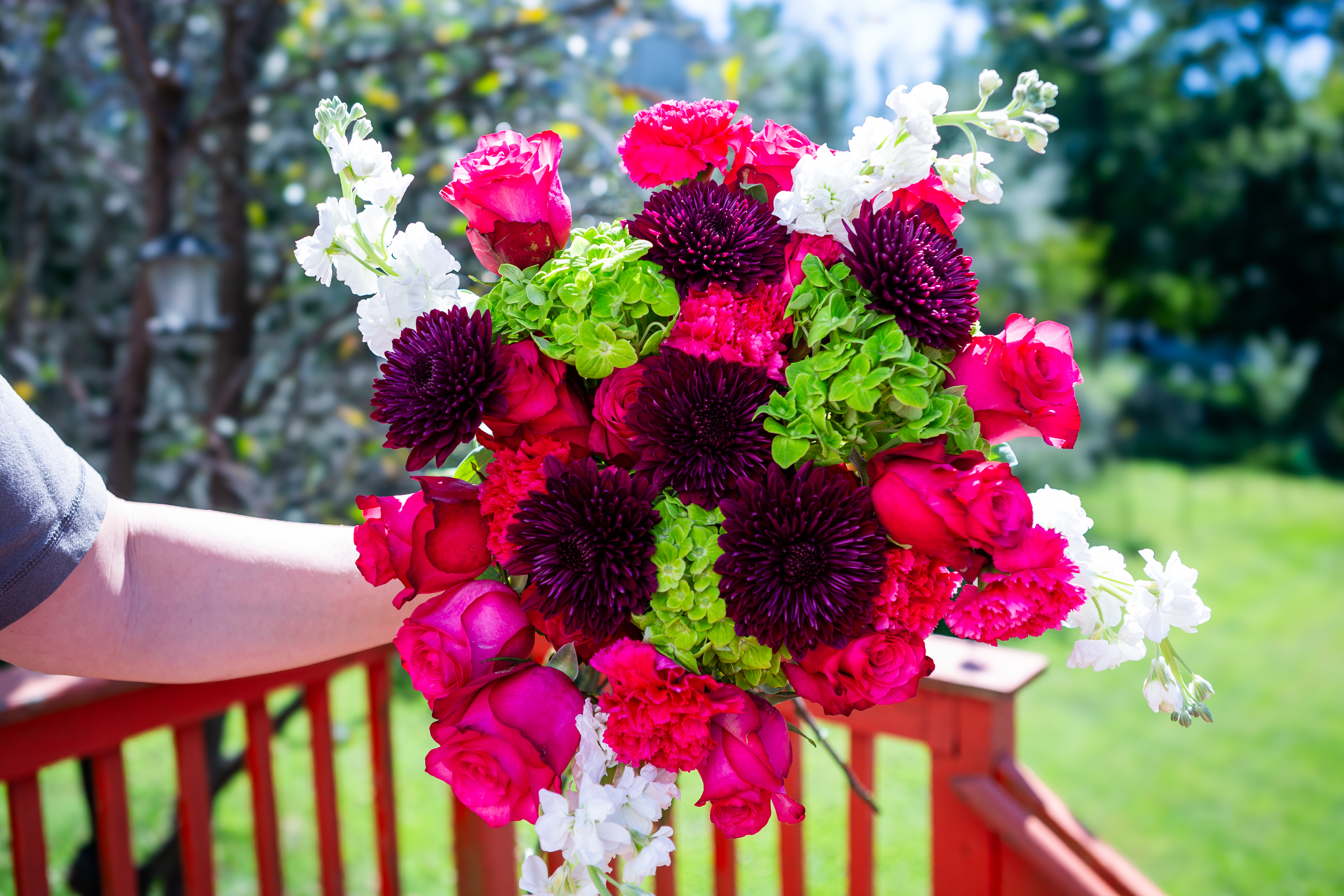 Pomegranate Blessings — Rosh Hashanah Bouquet